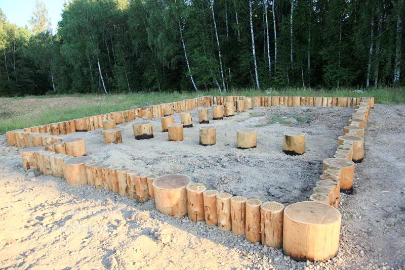 Фундамент на столбах Основные виды фундаментов