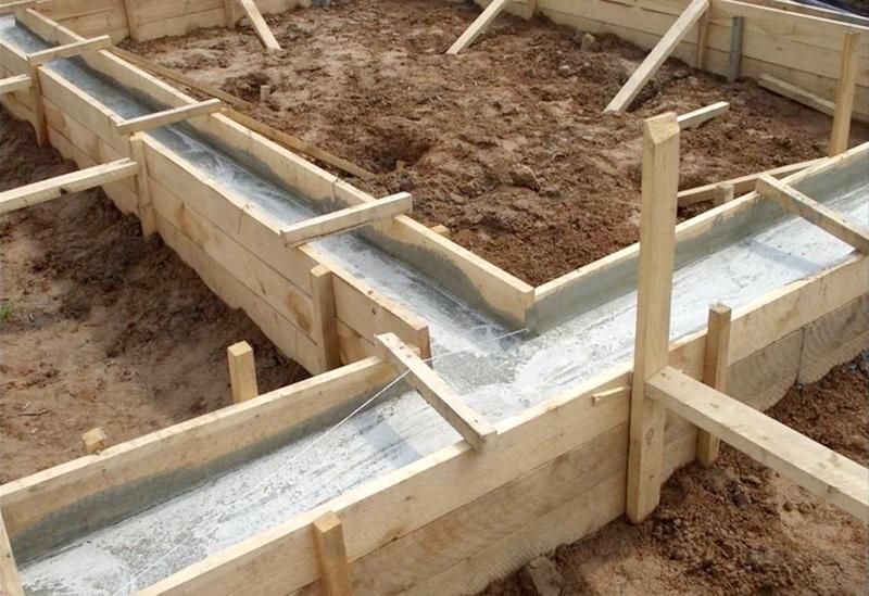 Заливка фундамента Пошаговая инструкция заливки фундамента