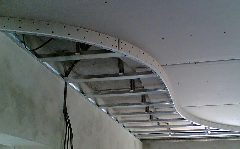 Потолок из гипсокартона своими руками Потолок из гипсокартона