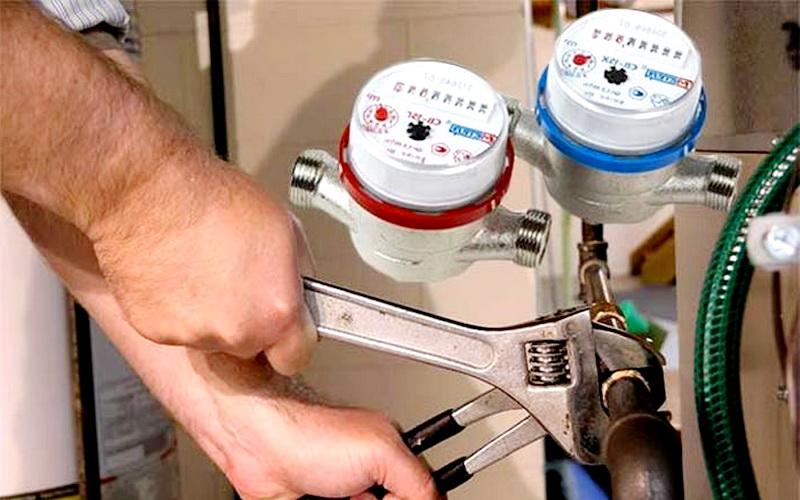 водяные счетчики Установка водяных счетчиков своими руками