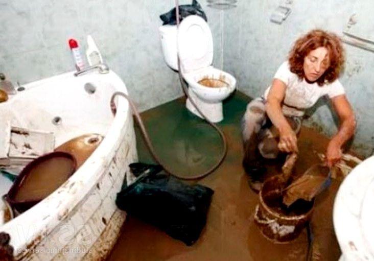 Глобальный засор Большой вид засора